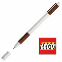Nivalmix-Caneta Gel Escolar Marrom - 0.77mm Lego - 78925-99 - Jandaia-2514908